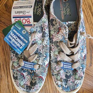 Dog Print Sneakers